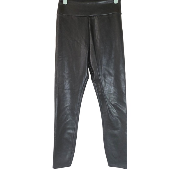 Abercrombie & Fitch Pants - Abercrombie Fitch Faux Leather Leggings Small High Rise Lined Black